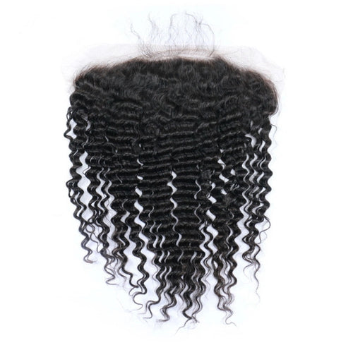 13*4 Transparent Deep wave Lace Frontal